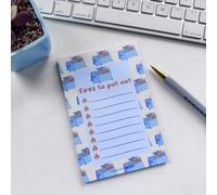 Moonlight Makers Daily To Do List - Fires To Put Out Designed Cute Desk Notepad, Novelty Office Gifts for Coworkers & Aesthetic Teacher Gifts, 50 Tear-Away Pages Cute Notepad Stationery - Pack of 2