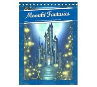 Moonlit Fantasies (Desk Calendar 2026 DIN A5 portrait), CALVENDO 12 Month DeskCalendar: A Magical Journey through Digital AI Art