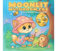 Moonlit Mushroom Fox: A Cosy Fantasy Colouring Book for Relaxation & Creative Calm (Moonlit Mushroom Village)