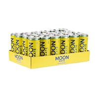MOONMATE - Bebida Energética Sabor Cítrico BIO - 24 x 250 ml - 100% Natural - Mejora el Rendimiento Deportivo y la Concentración - Baja en Calorías - Sin Colorantes ni Conservantes