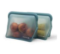 Moonmoon Bolsas de silicona para alimentos, bolsas reutilizables para congelador, almacenamiento de alimentos sin BPA para cocinar por lotes y preparación de comidas, aptas para lavavajillas y