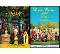 Moonrise Kingdom & Darjeeling Limited 2 DVD Set Wes Anderson Films