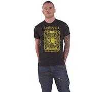 Moonspell Camiseta I Am Everything Band Logo Oficial Hombres Negro, Negro, Large