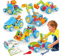 MOONTOY Bloques de Construcción Juguetes para Niños de 4 5 6 7 8 9+ Años y Mayores, 118 PCS Juguete Educativos, Aprendizaje de Juego Construcción Regalo de Juguete para 5 6 7 8 9 Niños y Niñas