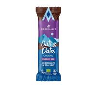 MOONVALLEY Barrita Energy Manzana y Canela Bio 50 g | A base de avena y dátiles, vegano, sin gluten, sin azúcar añadido, orgánico, aperitivo energético