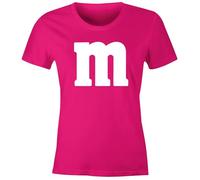 MoonWorks® - Camiseta para mujer, diseño de grupo M Talla M, color rosa. S