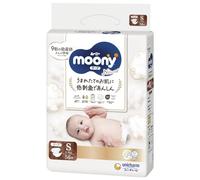 Moony Natural Pañales S (4-8 kg) 58 Unidades - Japoneses/Японские Подгузники