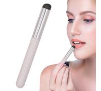 Moonyan Aplicador de labios de silicona | Soft Lip Brush Aplicador de labios Silicona,Herramientas de maquillaje portátiles multifuncionales para brillo de labios, lápiz labial, corrector, sombra