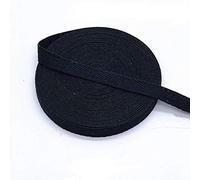 MoonyLI - Correa, de sarga de algodón, banda de 2 cm x 50 m, cinta, de chevrones, para manualidades y cinturones