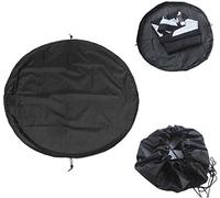 MoonyLI - Mono cambiador de pañales mate, portátil, resistente al agua, bañador, cambiador, bolsa de almacenamiento, con cordón de sujeción, bolsa de almacenamiento, 50cm