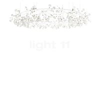 Moooi Heracleum III The Big O, lámpara de suspensión LED, blanco - large