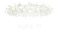 Moooi Heracleum III The Big O, lámpara de suspensión LED, verde - large