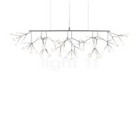 Moooi Heracleum lineal, lámpara de suspensión LED, níquel - longitud del cable 1000 cm