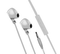 mooov 493162 - Auriculares con Cable 1,2 Metros y micrófono in-Ear, Sonido estéreo Galaxy, Huawei, XiaoMi, PC, MP3/MP4 Android y Dispositivos con Conector Jack 3,5 mm, Gris