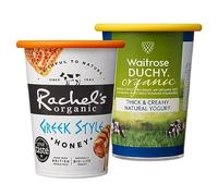 MOOPOPS - Tapas para macetas grandes. 2 tapas de silicona reutilizables diseñadas específicamente para adaptarse a ollas estándar de yogur y crema (brillante)