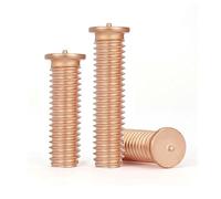 MOOPW Acero inoxidable 304 Pernos de soldadura Resistencia Inserto Pernos para soldadura por puntos Proyección Sujetadores M5 x 30mm 20 Pcs