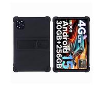 MOOPW Funda para DOOGEE Tab G6 Tablet 11 Pulgadas Silicona Ajustable Soporte Apto para niños Cáscara de Goma Protector Fundas Blandas