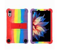 MOOPW Funda para TechLife Pad Lite 8 Tablet 8 Pulgadas Silicona Ajustable Soporte Apto para niños Cáscara de Goma Protector Fundas Blandas