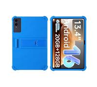MOOPW Funda para Teclast T65 Tablet 13.4 Pulgadas Versión 2025 Silicona Ajustable Soporte Apto para niños Cáscara de Goma Protector Fundas Blandas