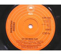 Moore, Dorothy - Moore, Dorothy Let The Music Play 7" Epic SEPC6366 EX 1978