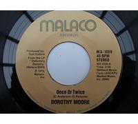 Moore, Dorothy - Moore, Dorothy Once Or Twice 7" Malaco MX1059 EX 1979 US pressing