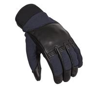 Moore Motorcycle Leather Gloves CE Certified Level 1 Full Finger Touchscreen Road MR308 Motorbike Gloves for Men and Women (Azul y Negro, Small)