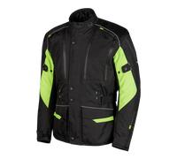 MOORE OKAMI 4 estaciones TRICAPA fluor chaqueta moto homologada - Color: NEGRO, Talla: Talla S