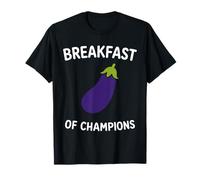 Moorning Funny Adult Sport Quote Breakfast of Champions Camiseta