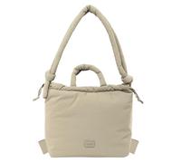 MOOS CÁPSULA ACOLCHADO BEIGE CLARO - Bolso Mochila, Bolso de Mujer, Shopping Bag, Cómodo y Versátil, Calidad y Resistencia, 40x17x31 cm