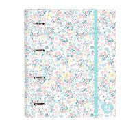 Carpeta Equipada MOOS Fiori, Din-A4 4 Anillas 30 mm.