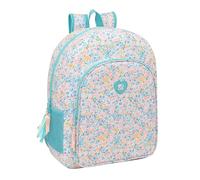 Mochila Escolar MOOS Fiori, Grande 42 cm. Adaptable
