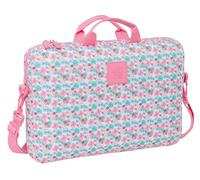 MOOS FLORES - Mochila, Funda para Portátil de hasta 15.6", Mochila, Ideal para Niños de Diferentes Edades, Cómoda y Versátil, Calidad y Resistencia, 40x4x27 cm, Color Multicolor