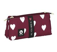 Moos - Neceser Plano, diseño Hearts (SAFTA 811428548)