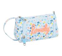 MOOS SAFTA-Port. C/Bolsillo Desplegable Vacio Recic Lovely 20x11x8,5cm, Multicolor (412222917), Unisex niños