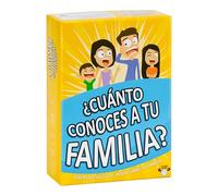 Moose Games ¿Cuánto conoces a tu Familia? Un Juego de Cartas Familiar con Preguntas curiosas y desafíos disparatados niños a Partir de 8 años, Adolescentes y Adultos