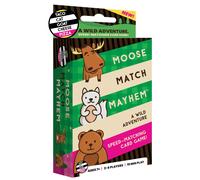 Moose Match Mayhem - por Taco Cat Goat Cheese Pizza - Un juego de cartas de combate de velocidad de aventura salvaje! Fcil rpido y divertido para