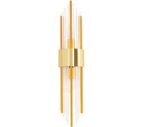 Moosee Amanda lámpara de pared 2x40 W transparente-oro-naranja MSE010100263