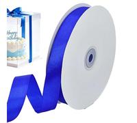 mooth Satin Ribbon, Double Faced Craft Ribbon Roll, 2cm x 100 Yards Ribbons with Gloss Finish, Soft Polyester Decorative, Wide Ribbons with Elegant Style, Craft Supplies for Wedding and Party
