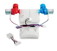 MOOTVGOO W11210459 - Válvula de entrada de agua de repuesto para Whirlpool, Maytag, Kenmore, Amana, Crosley, Inglis, Roper, sustituye a W10701459 W10838319 W10869799 W11025984 W11038711 W1210459VP