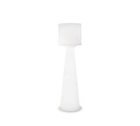 Moovere Lámpara de pie GRACE 140 cm para exterior e interior para la terraza, el salón y el patio (Cable Blanca Cálida (3000K))