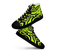 Mooving Merch Lando Norris 4 Racing Team 'Blob' - Tenis de caña alta para hombre, Amarillo y negro, 39 1/3 EU