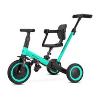 moovkee. Bicicleta Infantil a Partir de 1 año 6 en 1 - Triciclo con Barra de Empuje - Andador a Partir de 1 año - Baby Bike - Triciclo con Barra Deslizante - Triciclos - Ruedas
