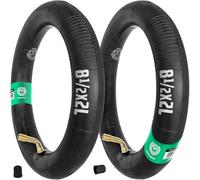 MOOVMOOV 2 Cámaras de aire 8.5 x 2L Pulgadas Válvula Acodada 70/90 | Para Patinete Eléctrico: Urban xR1, Kickway E1, SoFlow S04, y Más | Calidad y Grosor Perfectos: CY458212L