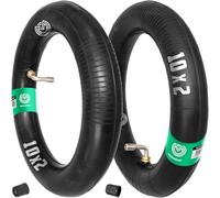 MOOVMOOV - 2 Cámaras de Aire de 10x2 pulgadas con Válvula de codo 90/90 para Patinete Eléctrico | Cámara de aire de 10 pulgadas compatible con Neumático 10x2.50