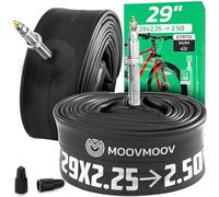MoovMoov Cámara de Aire de 29 Pulgadas - para neumáticos 29x2.25, 29x2.30, 29x2.35, 29x2.40 y 29x2.50 con ETRTO de 56-622 a 64-622 - Pack de 2 - para Bicicleta