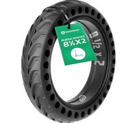 MOOVMOOV Rueda Maciza MPK85 Compatible con Patinete Xiaomi (M365 - Pro - Pro 2- Essential - Light - 1S - Mi 3) - Rueda Patinete 8,5 pulgadas con Neumático Antipinchazos - Tutoriales Incluidos