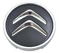 MOOWI 4 Pieces Tapas Centrales, para Citroen C3 C4 C5 60MM AntióXido Llanta Rueda Cubre Embellecedor Insignia, tapacubos de Coche, Accesorios de Coche