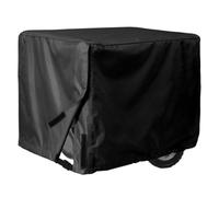 MOOWI Cubierta del Generador para Hyundai DHY8000SE DHY8500LE, Cubierta Impermeable Antipolvo 420D con Correas Antiviento Protección Exterior