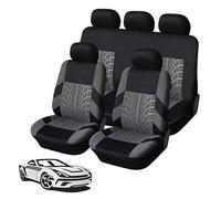 MOOWI Funda Asiento Coche para Porsche Cayenne 2002-2023, Cómodo Delanteros Y Traseros Juegos De Cubreasientos Protector de Asiento Interior Accesorios,D-Grey