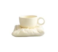 MOOWI Tazas de Té Taza de Almohada Creativa y Taza for Helado Taza de cerámica de café nórdico Tazas de Café (Color : 3)